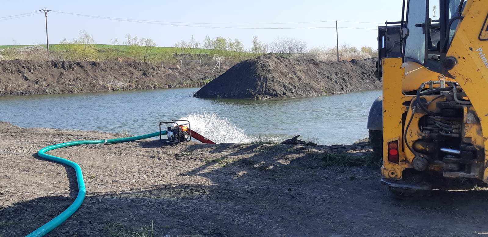 Amenajarea lagunei de apă